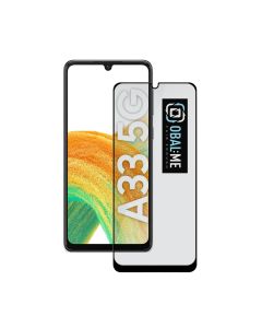Folie de protectie telefon din sticla OBAL:ME, 5D pentru Samsung Galaxy A33 5G, Negru 