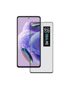 Folie de protectie telefon din sticla OBAL:ME, 5D pentru Xiaomi Redmi Note 12 Pro Plus 5G, Negru 