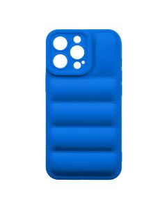 Husa de protectie telefon Puffy OBAL:ME pentru Apple iPhone 13 Pro, Poliuretan, Albastru