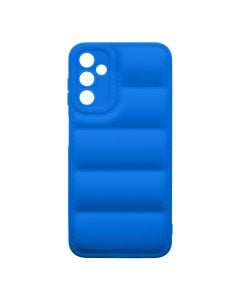 Husa de protectie telefon Puffy OBAL:ME pentru Samsung Galaxy A14 4G, Poliuretan, Albastru