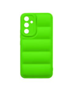 Husa de protectie telefon Puffy OBAL:ME pentru Samsung Galaxy A54 5G, Poliuretan, Verde