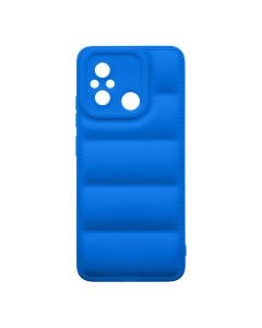 Husa de protectie telefon Puffy OBAL:ME pentru Xiaomi Redmi 12C, Poliuretan, Albastru