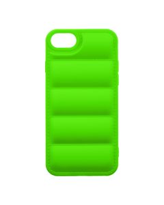 Husa de protectie telefon Puffy OBAL:ME pentru Apple iPhone 7/8/SE2020/SE2022, Poliuretan, Verde