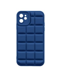 Husa de protectie telefon OBAL:ME pentru Apple iPhone 11, Block, Poliuretan, Albastru