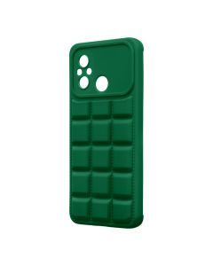 Husa de protectie telefon OBAL:ME Block pentru Xiaomi Redmi 12C, Poliuretan, Verde
