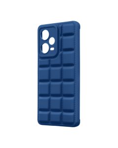 Husa de protectie telefon OBAL:ME Block pentru Xiaomi Redmi Note 12 Pro 5G, Poliuretan, Albastru