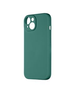 Husa de protectie telefon TPU Mat OBAL:ME pentru Apple iPhone 15, Poliuretan, Verde Inchis