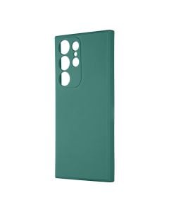 Husa de protectie telefon TPU Mat OBAL:ME pentru Samsung Galaxy S23 Ultra, Poliuretan, Verde Inchis