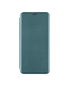 Husa de protectie telefon tip carte OBAL:ME pentru Samsung Galaxy A14 5G, Poliuretan, Verde Inchis