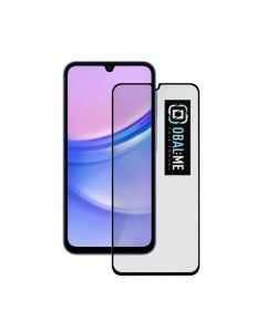 Folie de protectie telefon din sticla OBAL:ME, 5D pentru Samsung Galaxy A15 5G, Negru