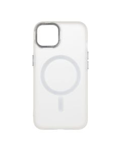 Husa de protectie telefon OBAL:ME pentru Apple iPhone 14, Misty Keeper, MagSafe, Alb
