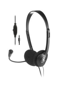  Casti On-Ear NGS MS 103 Pro, Control volum, Negru
