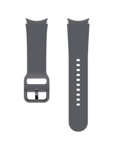 Curea pentru Ceas Smartwatch Samsung Sport Band pentru Samsung Galaxy Watch4/4 Classic si Watch5/5 Pro, 20mm (S/M), Gri
