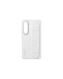 Husa de protectie Samsung Standing Grip Case pentru Galaxy S25, White
