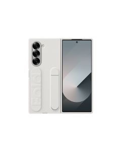 Husa de protectie Samsung Silicone Case pentru Galaxy Z Fold6, White