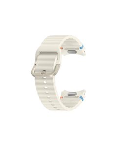 Curea smartwatch Samsung Sport Band pentru Galaxy Watch7, (S/M), Cream