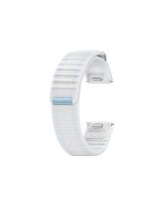 Curea smartwatch Samsung Fabric Band pentru Galaxy Watch7, (M/L), Blue White