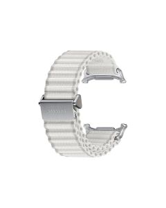 Curea smartwatch Samsung Trail Band pentru Galaxy Watch Ultra, White Sand