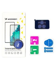 Folie de protectie telefon camera Wozinsky pentru Xiaomi Poco M4 Pro 5G, 9H, Sticla, Transparent