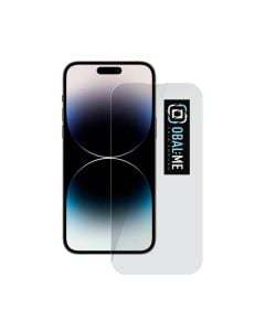 Folie de protectie telefon din sticla OBAL:ME, 2.5D pentru Apple iPhone 14 Pro, Transparent