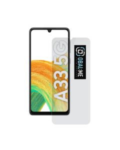 Folie de protectie telefon din sticla OBAL:ME, 2.5D pentru Samsung Galaxy A33 5G, Transparent 