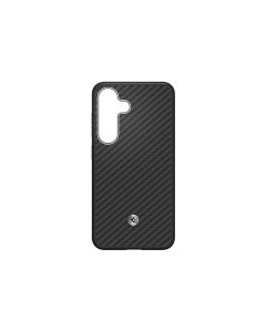 Husa de protectie Samsung Aramid Case pentru Galaxy S25+, Black Silver