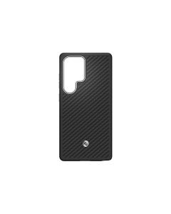 Husa de protectie Samsung Aramid Case pentru Galaxy S25 Ultra, Black Silver