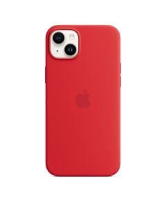 Husa de protectie telefon Apple pentru iPhone 14 Plus, Magsafe, Silicon, Red