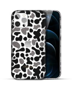 Husa de protectie telefon Kingxbar pentru Iphone 13 Pro Max, Wild Series Cow, Plastic, Multicolor