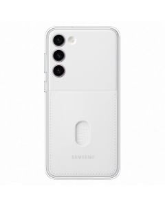 Husa de protectie telefon Samsung Frame Case pentru Samsung Galaxy S23+, White