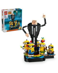 LEGO Minions: LEGO DESPICABLE ME 4 Gru si minionii din caramizi 75582, 839 piese
