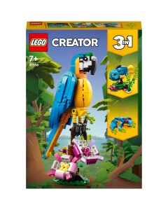LEGO Creator 3 in 1: Papagal exotic 31136, 253 piese, Multicolor