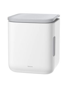 Mini frigider Baseus Igloo 6L ACXBW-A02, Functia de racire si incalzire, Portabil, 230V, Alb