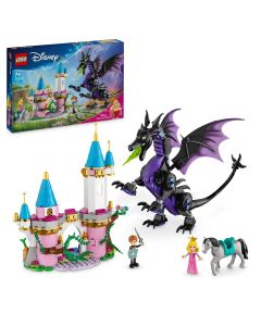 LEGO Disney: Maleficent sub forma de dragon 43240, 583 piese