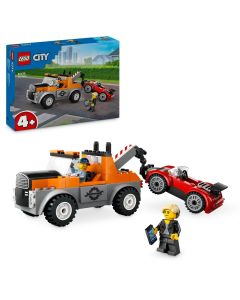 LEGO City: Camioneta de tractare si masina sport