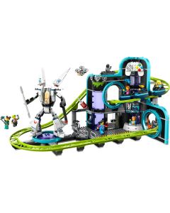 LEGO City: Parc cu roller-coaster Lumea Robotilor 60421, 986 piese