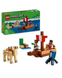 LEGO Minecraft: Calatorie pe corabia de pirati