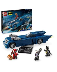 LEGO DC Super Heroes DC: Batman cu al sau Batmobile vs Harley Quinn si Mr. Freeze 76274, 435 piese