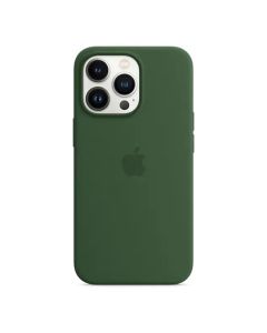 Husa telefon Apple pentru Apple iPhone 13 Pro, Silicone Case, MagSafe, Clover (Seasonal Fall 2021)