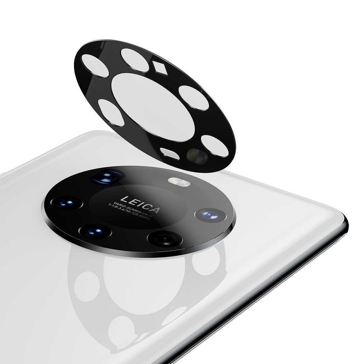 Folie Camera Baseus Pentru Huawei Mate 40 Pro, 0.3mm, Set De Curatare, 2 Bucati, Transparent