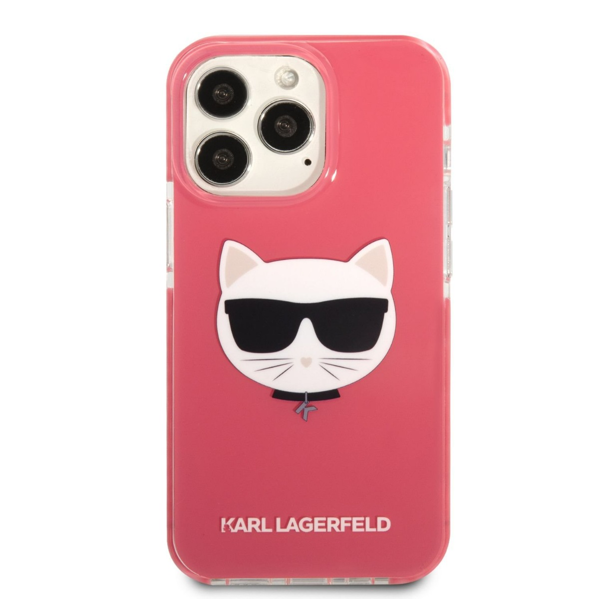 Husa Telefon Karl Lagerfeld, Choupette Head Pentru Apple Iphone 13 Pro, Fuchsia