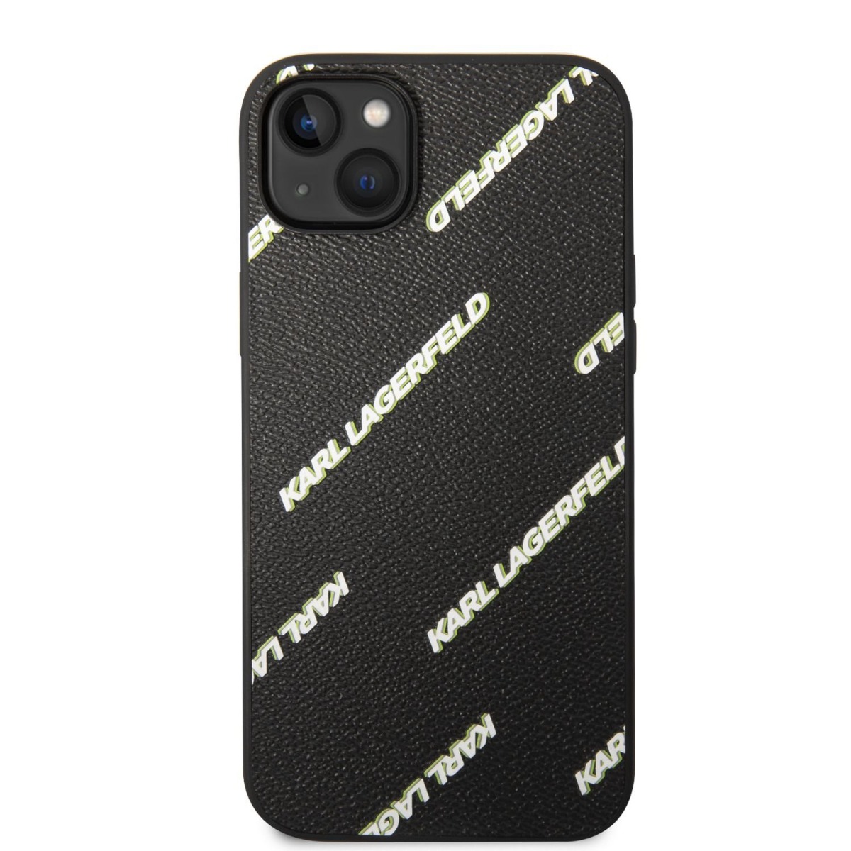 Husa Telefon Karl Lagerfeld Pentru Iphone 14 Plus, Logomania, Piele Ecologica, Negru