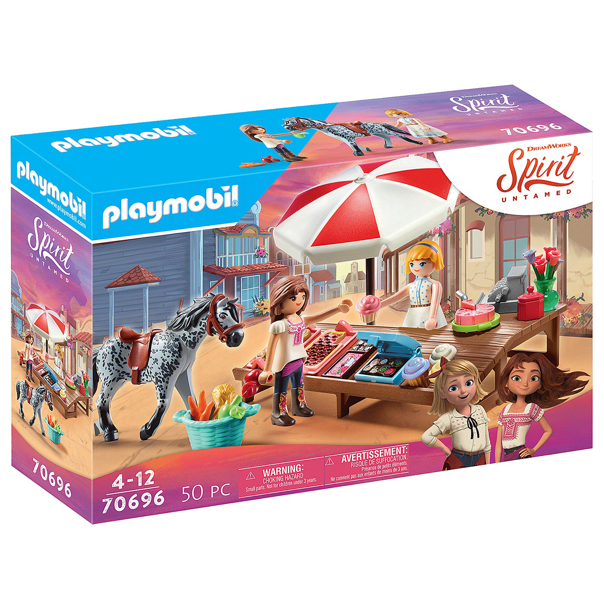 Playmobil Spirit, Stand Cu Prajituri In Miradero 70696