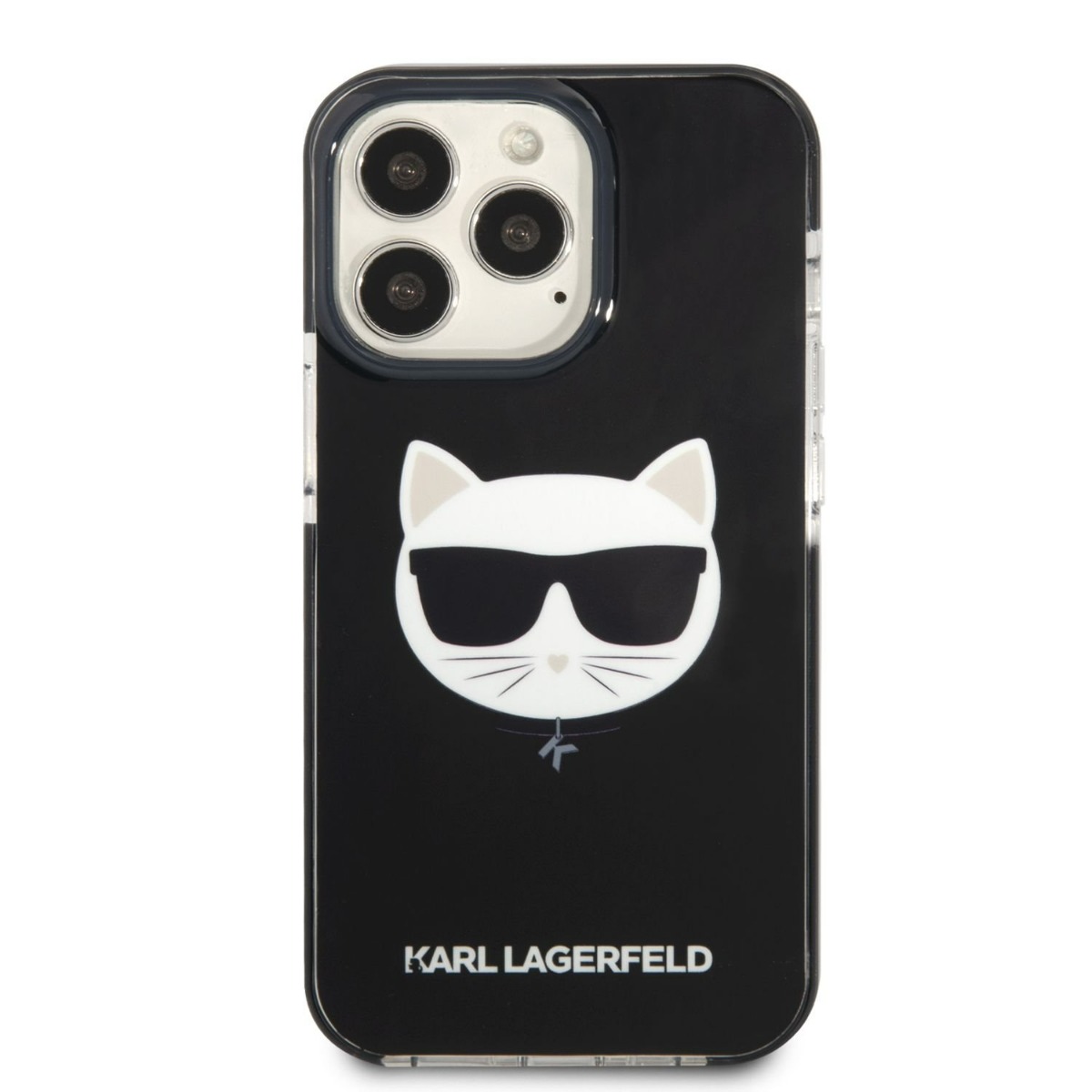 Husa Telefon Karl Lagerfeld, Choupette Head Case Pentru Apple Iphone 13 Pro, Negru