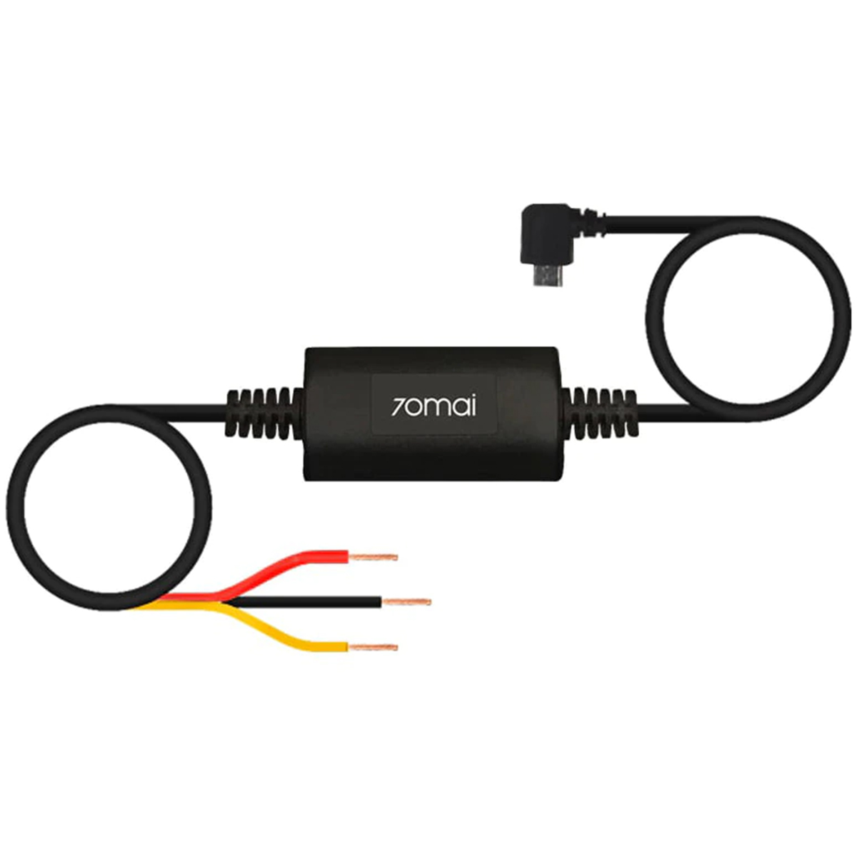 Kit Cablu alimentare si monitorizare miscare pentru Dash Cam 70Mai, Midrive UP02, Negru