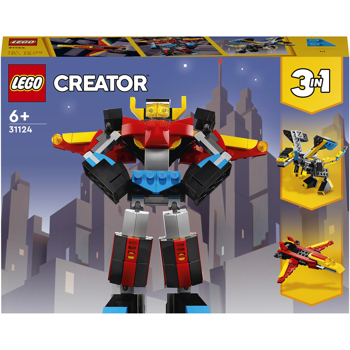 Lego® Creator: Super Robot, 159 Piese, 31124, Multicolor