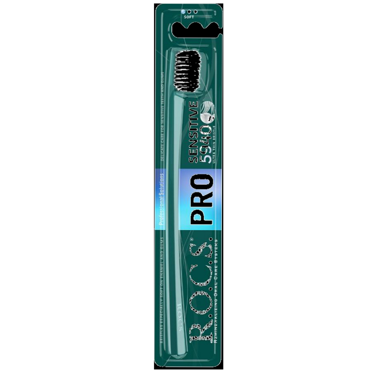 Periuta dinti R.O.C.S. pentru adulti PRO Sensitive soft Multicolor