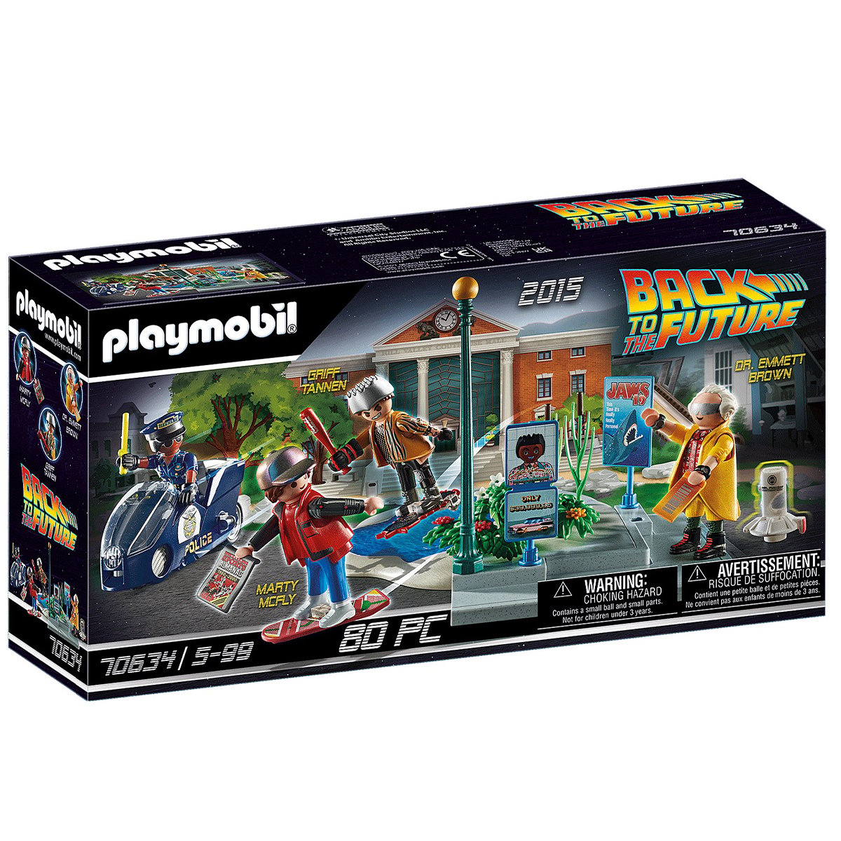 Playmobil Back to the Future, Cursa pe hoverboard 70634