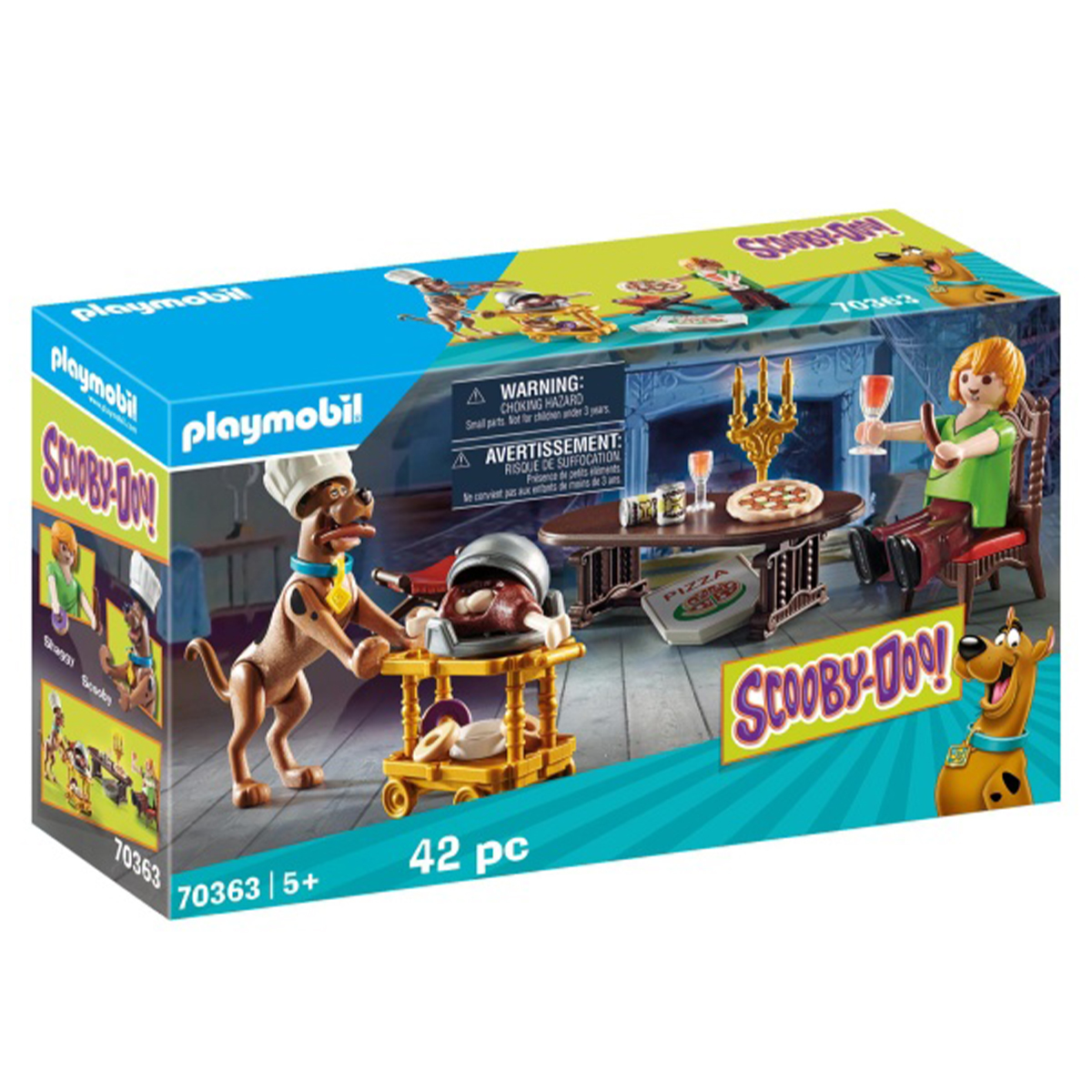 Playmobil Scooby-Doo! , Cina cu Shaggy 70363
