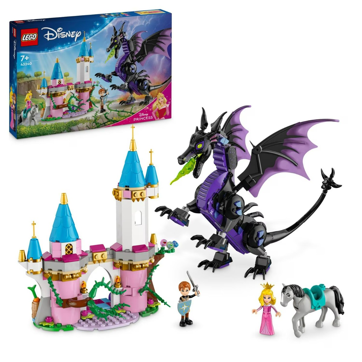 LEGO® Disney Princess™ - Maleficent sub forma de dragon 43240 583 piese